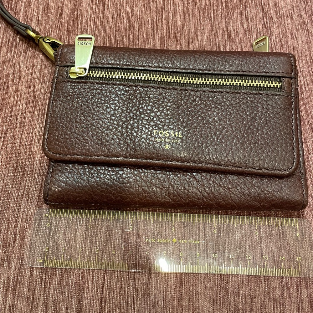 Brown Fossil Wallet